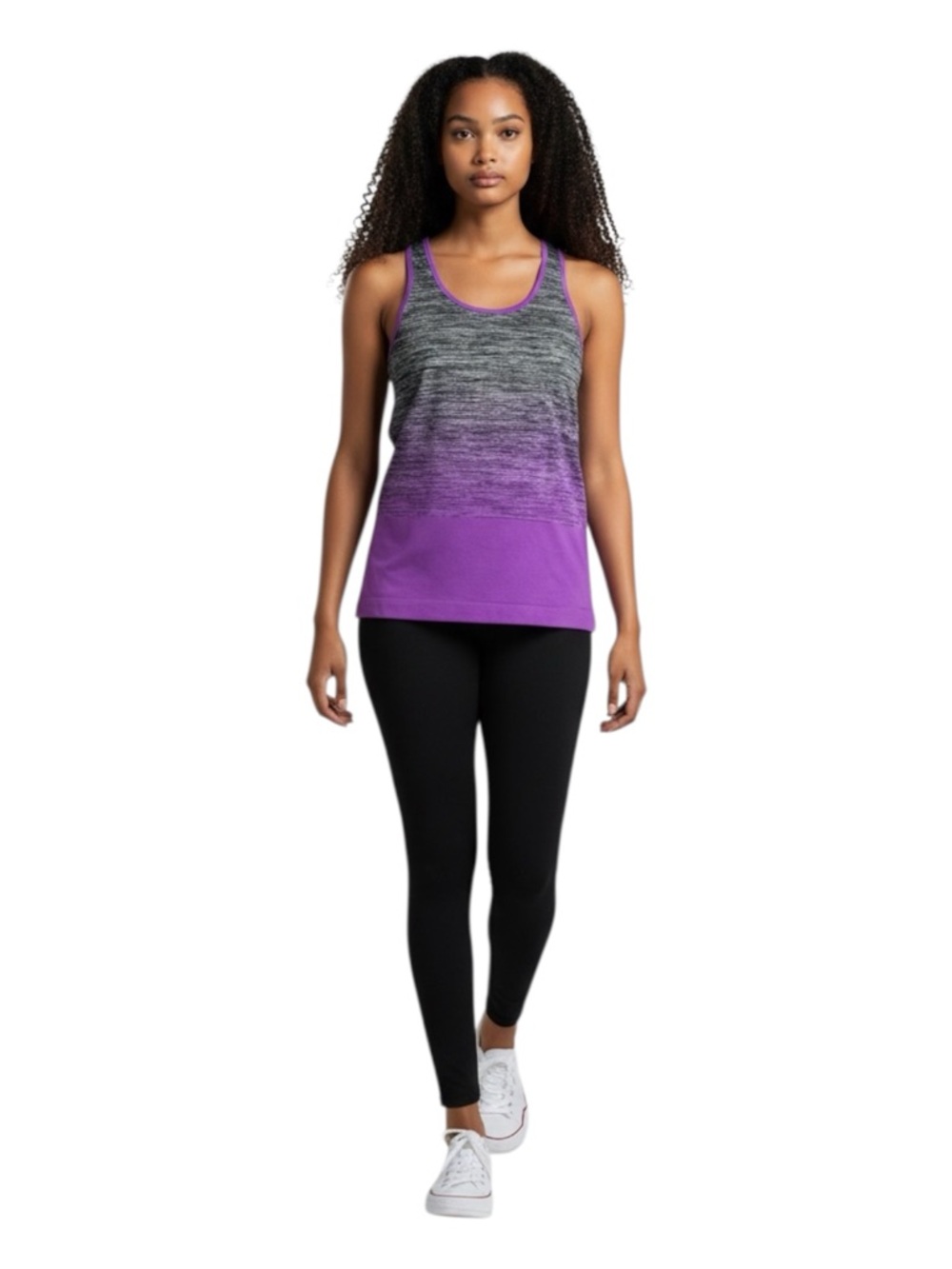 FC - NEW - Multicolor Ombre Athletic Tank Top Six Piece Bundle